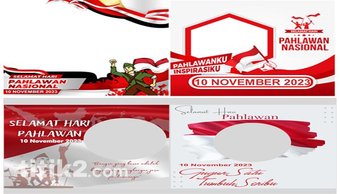 Twibbon Hari Pahlawan 2023 Terbaru