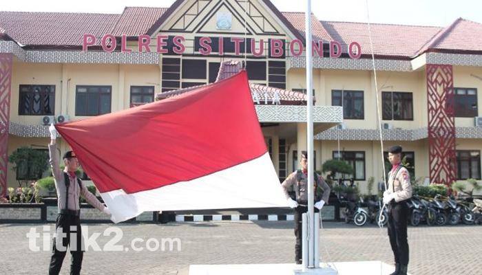 Polres Situbondo Gelar Upacara Peringatan Hari Sumpah Pemuda ke-95 Tahun 2023