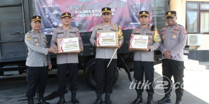 Polres Situbondo Kirim Bantuan Kemanusiaan Untuk Masyarakat Palestina di Gaza
