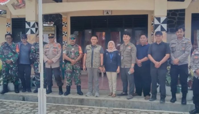 Danramil 422-06/Sumberjaya Menghadiri Pembukaan Rapat Pleno Terbuka Rekapitulasi Hasil Perhitungan Suara Pemilu Tahun 2024