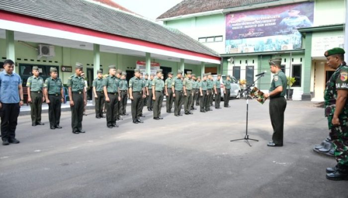 Kegiatan Rutin Apel Pagi Kodim 0822 Bondowoso Di Bulan Suci Ramadhan