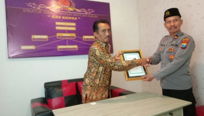 DPP-LSM Independen Cakrawala Apresiasi Kinerja Propam Polres Bondowoso
