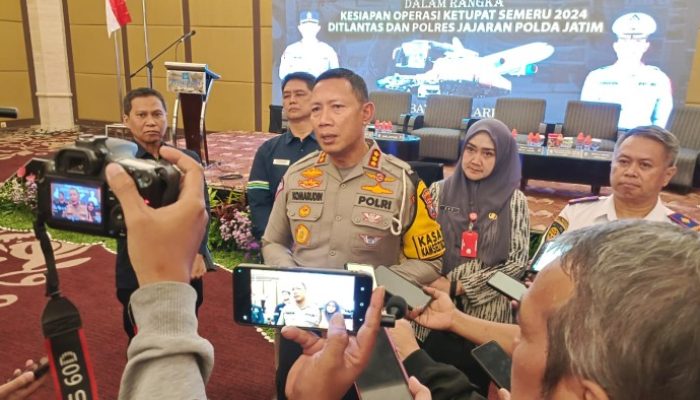 Rakor Kesiapan Operasi Ketupat Semeru 2024 Lintas Sektoral, Polda Jatim Siapkan Pelayanan Mudik Lebaran