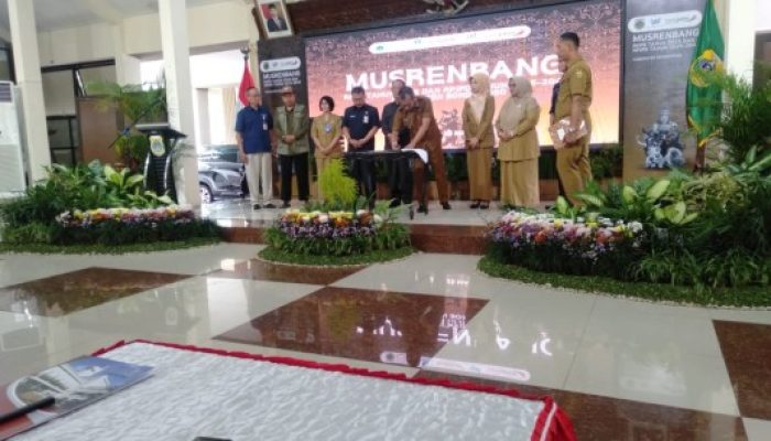 Dandim 0822 Bondowoso Hadiri Musrenbang RKPD dan RPJPD Kota Bondowoso Tahun 2025-2045