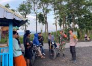 TNI-Polri Bersinergi Jaga Kamtibmas, Babinsa dan Bhabinkamtibmas Patroli Humanis Di Obyek wisata Black Lava
