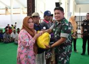 Kasdim 0822 Bondowoso Hadiri Santunan 100 Paket Bagi Lansia Dan Dhuafa