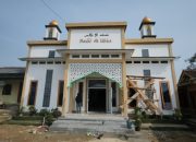 Memasuki Tahap Akhir, TMMD Kodim 0422/Lampung Barat Selesaikan Rehab Masjid.