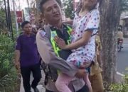Gerak Cepat Personil Polres Bondowoso Tangani Anak Berkebutuhan Khusus yang Terlantar di Hotel Palm