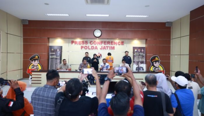 Polda Jatim Amankan Tersangka Pembuat Konten Asusila Anak di Bawah Umur Raup Keuntungan 6000 Dollar US