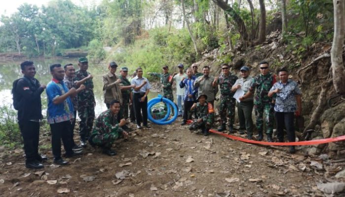 Kodim 0822 Bondowoso Bersama Tim BSIP Tinjau Program Pompanisasi untuk Ketahanan Pangan