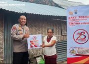 peringati Hari Bhayangkara ke 78, Sat Binmas Polres Bondowoso Laksanakan Baksos Kepada Masyarakat Kurang Mampu
