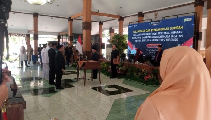 Bupati Karna Melantik dan Mengambil Sumpah Belasan Pejabat