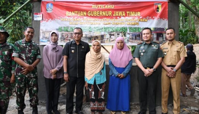 Cek Langsung Di Lapangan, Dandim 0822/Bondowoso Beserta Forkopimda Intensifkan RTLH 2024