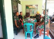 Danramil 0822/11 Tapen Kapten Inf.Moeljanto,Cek Pembangunan Rutilahu