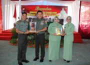 Kunjungan Kerja Danrem 043/Gatam Brigjen TNI Rikas Hidayatullah ke Kodim 0422/Lampung Barat