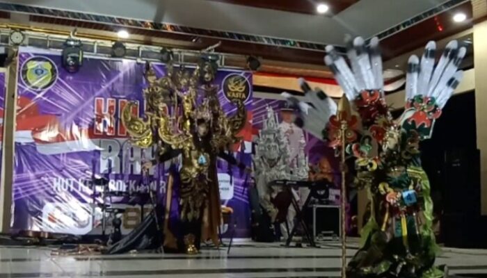 Kemeriahan Malam Puncak KILAU RAYA desa Tamanan,” Menyambut HUT Kemerdekaan RI Yang Ke 79
