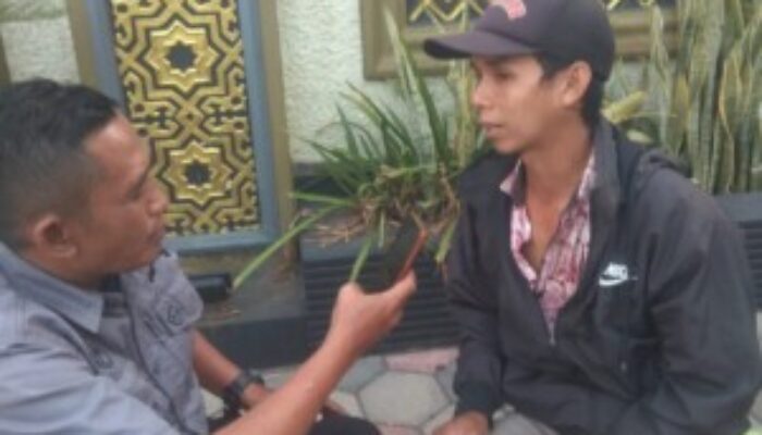 Suryono Korban Penganiayaan Menggunakan Sajam,Ahirnya Lapor di Polsek Wringin