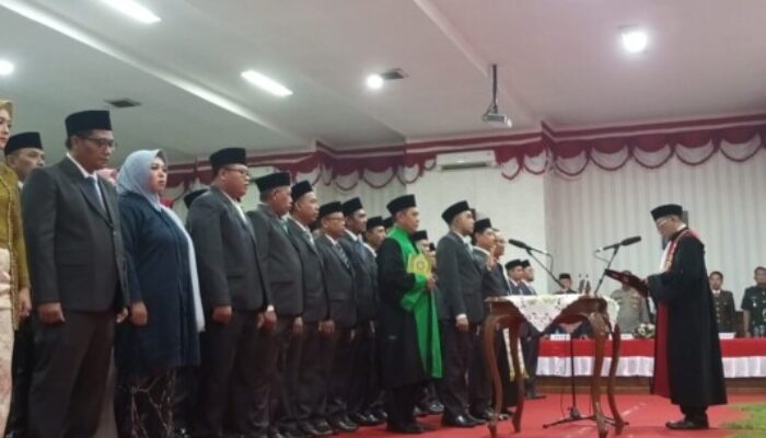 Pelantikan Masa Jabatan 2024-2029, 45 Anggota DPRD Yang Terpilih Di kabupaten Situbondo