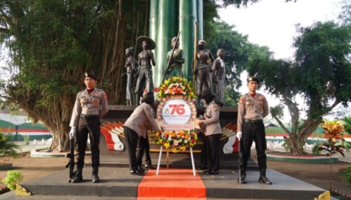 Peringati Hari Jadi ke – 76 Polwan Polres Ponorogo Gelar Ziarah ke Makam Pahlawan