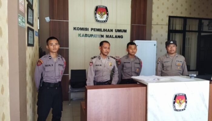Polres Malang Tingkatkan Pengamanan di Kantor KPU dan Bawaslu Jelang Pilkada 2024