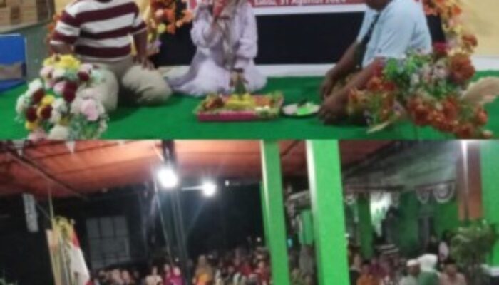 Kemeriahan Gebyar Malam Puncak HUT RI ke-79 Tahun 2024 Desa Mrawan Kecamatan Tapen