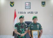 Komandan Kodim 0422/LB Pimpin Acara Personil Pindah Satuan dan Wisuda Purna Tugas