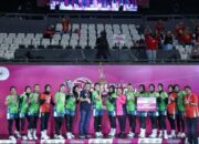 Tim Voli Jawi Wetan PD Bhayangkari Jawa Timur Raih Juara I di Turnamen Bola Voli Bhayangkari Cup 2024