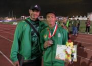 Anggota Polsek Solokuro Polres Lamongan Raih 2 Medali Perak di PON XXI Aceh Sumut 2024