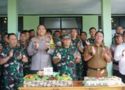 Peduli HUT TNI ke-79, Forkopimda Lampung Barat Berikan Kejutan ke Kodim 0422/Lampung Barat