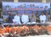 Puluhan Tersangka Berhasil Diamankan Satresnarkoba Polres Bondowoso Selama Ops Tumpas Narkoba Semeru 2024