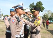Polres Bondowoso mengelar apel kesiapan operasi Zebra Semeru 2024