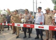 Pj Bupati Apresiasi Polres Mojokerto Bangun Pos Jaga dan Palang Pintu JPL Kereta Api