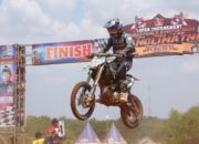 Serda Satria Anggota Kodim 0422/Lampung Barat Sukses Raih Piala di Lomba Grasstrack Panglima TNI