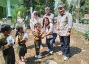 Tanamkan Cinta Hutan & Lingkungan, Ketua YTRP Ajak Siswa-Siswi PAUD, Tanam Pohon Bersama