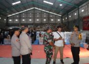 Kapolres Kediri Kota Bersama Dandim 0809 Pastikan Logistik Pilkada 2024 di Gudang KPU Aman