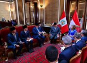 Prabowo Subianto Mengadakan Pertemuan Bilateral dengan Presiden Republik Peru Dina Boluarte