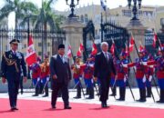 Kunjungan Resmi Presiden RI Prabowo Subianto,ke Presiden Republik Peru Dina Boluarte