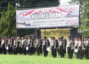 Polres Bondowoso Gelar Apel kesiapan perlengkapan personil pam TPS Operasi Mantab Praja Dalam Pilkada Serentak Tahun 2024
