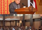 Rapat Paripurna DPRD Kota Lubuklinggau Dalam Rangka Mendengarkan Penyampaian Insentif