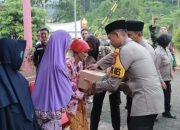 Raih Berkah Ramadhan, Polres Jember Beri Bantuan Sosial Untuk Kaum Duafa