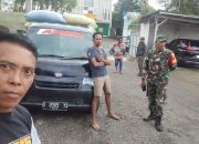 Joosss!!!! Anggota Koramil 0822/11 Tapen Sertu Suryadi Kawal Warga Binaannya Jual Gabah ke Buloq