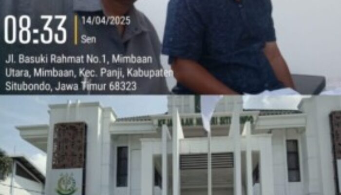 Ketum LSM Perkasa Bersama Amali dan Pilar 08,Datangi Kajari Situbondo Terkait Kasus Bapang Desa Sletreng
