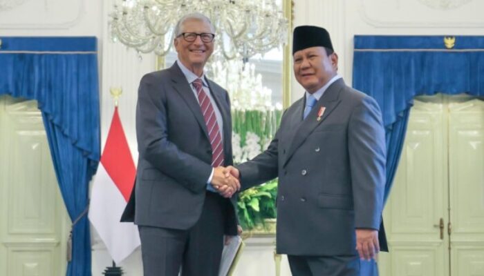 Hari ini Presiden Prabowo Subianto menerima Bill Gates di Istana Negara