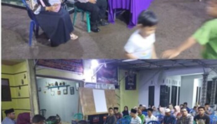 Anggota Koramil 0822/11 Tapen Sertu Suryadi,Kawal Pemdes Mrawan Dalam  Pemilihan Ketua RT 03