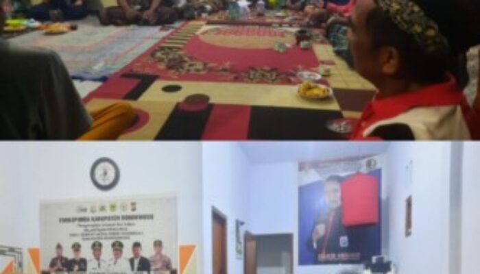 Babinsa Sertu Suryadi,Kawal Pemdes Mrawan Dalam Kegiatan Pemilihan Ketua RT.17