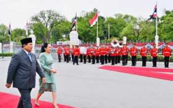 Presiden Prabowo Subianto Disambut Resmi Perdana Menteri Thailand