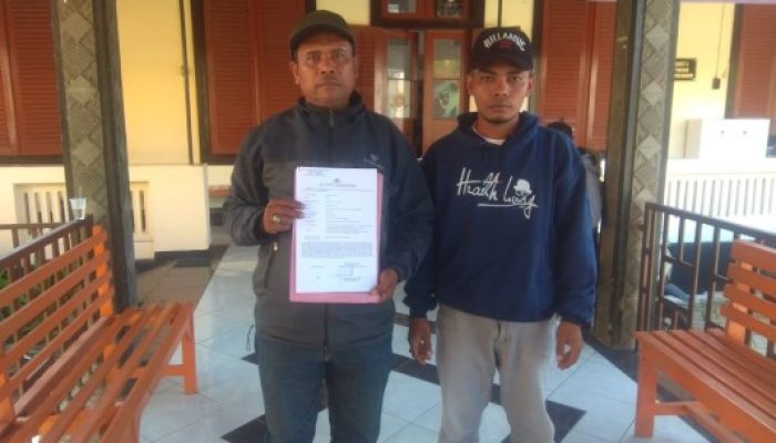 Perusakan dan Pencemaran Nama Baik,Toyadi Warga Tapen Menempuh Jalur Hukum