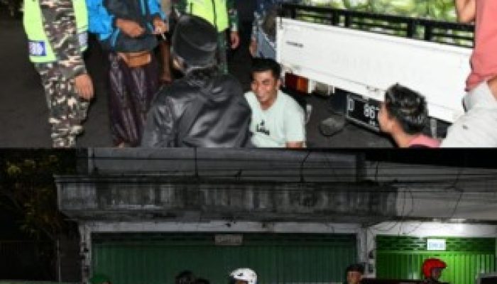 Prajurit Kodim 0822 dan Banser Hadir di Pasar Induk, Pedagang dan Warga Nyaman Saat Aktivitas Bongkar Muat