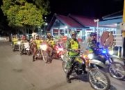 Kompak di Malam Hari, Babinsa Koramil 0822/01 dan Banser Keliling Kota Bondowoso