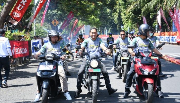 Dandim 0822 Bondowoso Buka Kejuaraan Road Race Dandim Cup Seri 3 Dalam Rangka HUT TNI ke-80*